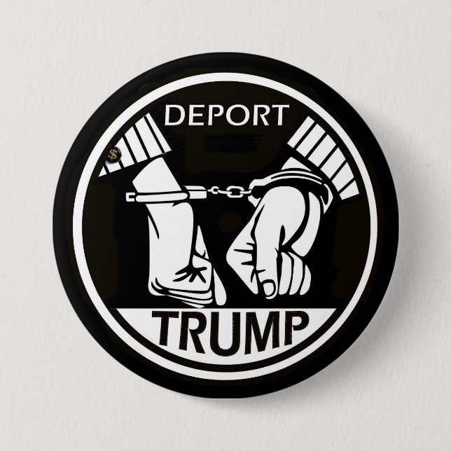 Deport Trump 7.5 Cm Round Badge (Front)