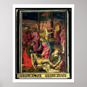 Deposition from the Cross, 1582 (tempera on panel) Poster