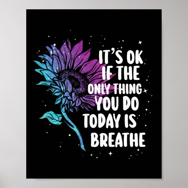 Depression Awareness Suicide Prevention 5  Poster (Front)