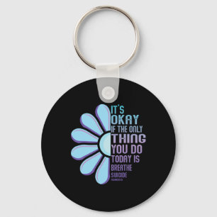 Depression Awareness Suicide Prevention 8 Key Ring