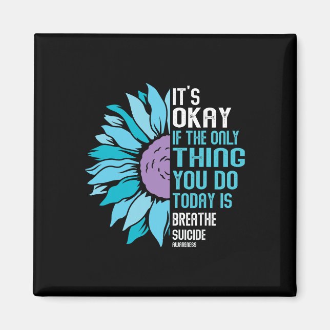 Depression Awareness Suicide Prevention 9  Magnet (Front)
