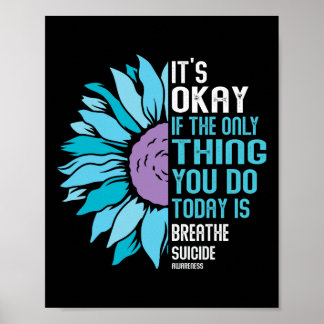 Depression Awareness Suicide Prevention 9 Poster