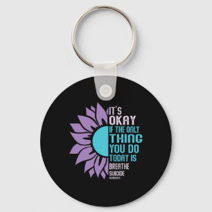 Depression Awareness Suicide Prevention Key Ring