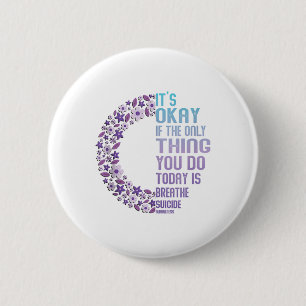 Depression Awareness Suicide Prevention Tank Top_6 6 Cm Round Badge