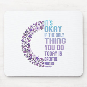 Depression Awareness Suicide Prevention Tank Top_6 Mouse Pad