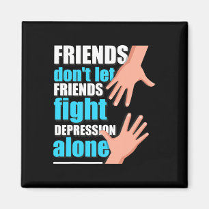 Depression Men Women Suicide Prevention Awareness Magnet