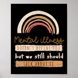 Depression Mental Health Awareness  Poster