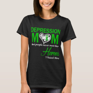 Depression Mum I Raised Mine T-Shirt