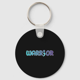 Depression Warrior Anti Suicide Anxiety Awareness Key Ring