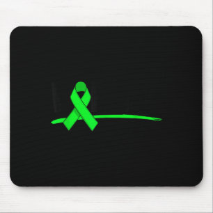 Depression Warrior Ribbon Mental Health Awareness  Mouse Pad