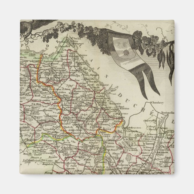 Dept About L'Isere Magnet (Front)