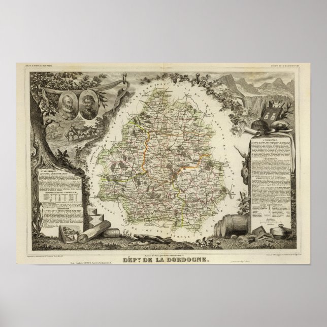 Dept Any Dordeogne Poster (Front)