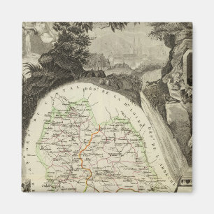 Dept Any Lozere Magnet