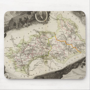 Dept De Hautes Alpes Mouse Pad