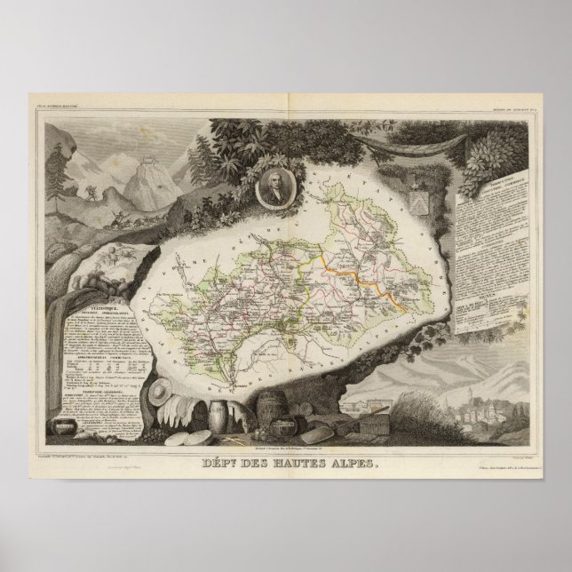 Dept De Hautes Alpes Poster (Front)