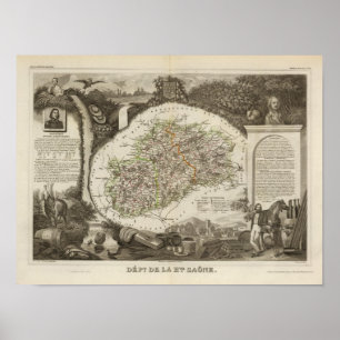 Dept. De La Hte Saone Poster