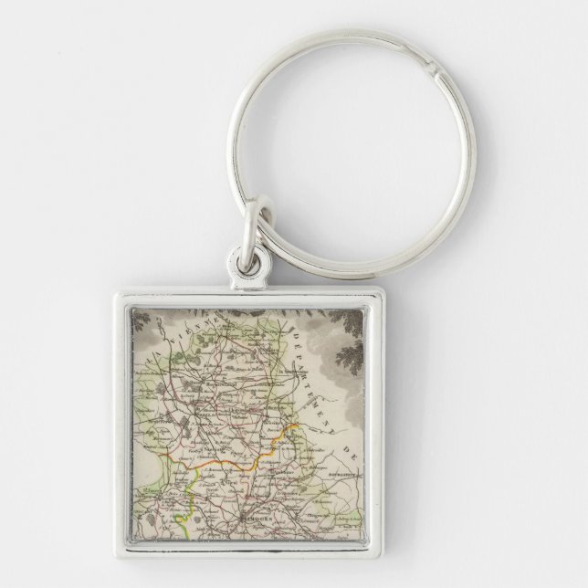 Dept. De La Hte Vienne Key Ring (Front)