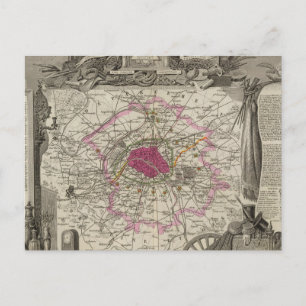 Dept. De La Seine Postcard