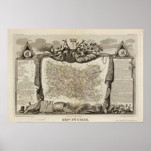 Dept. De L'Oise Poster (Front)