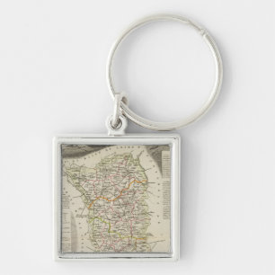 Dept. Des Deux Sevres Key Ring