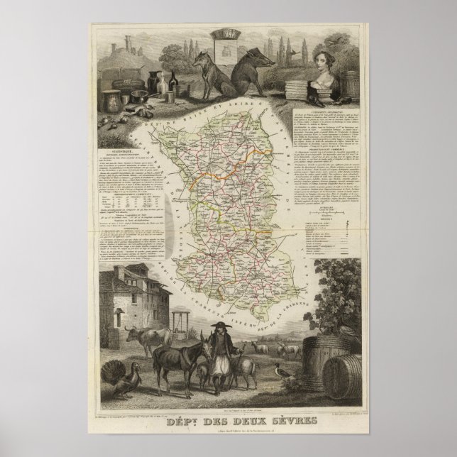 Dept. Des Deux Sevres Poster (Front)