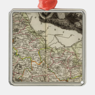 Dept. of Dover Metal Ornament