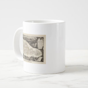 Dept. of Moselle Large Coffee Mug