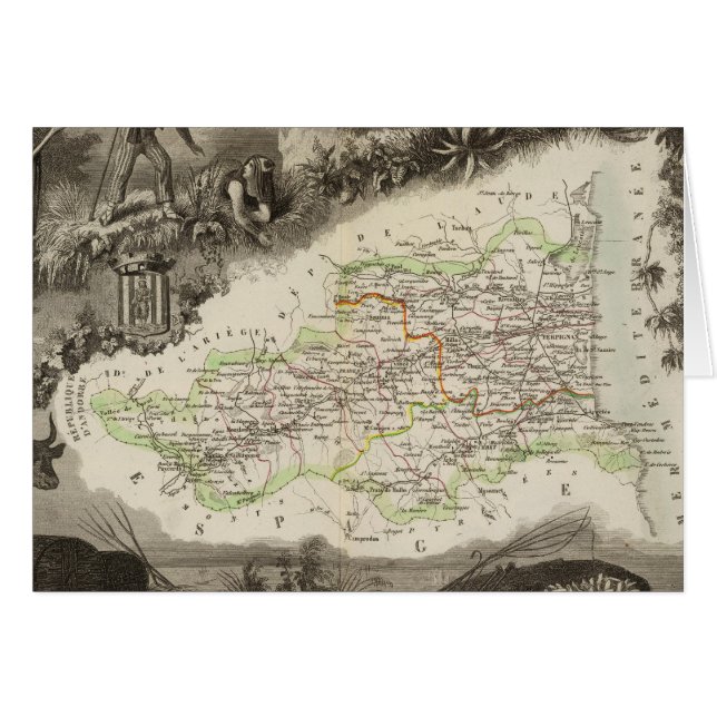 Dept of Pyrenees Orles (Front Horizontal)