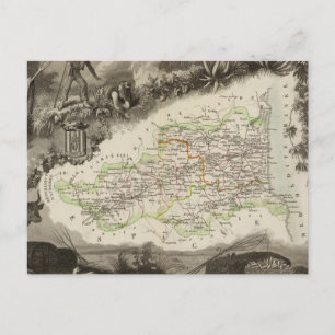 Dept of Pyrenees Orles Postcard