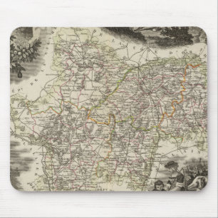 Dept of Saone et Loire Mouse Pad