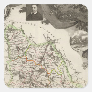 Dept Of Vienna Square Sticker