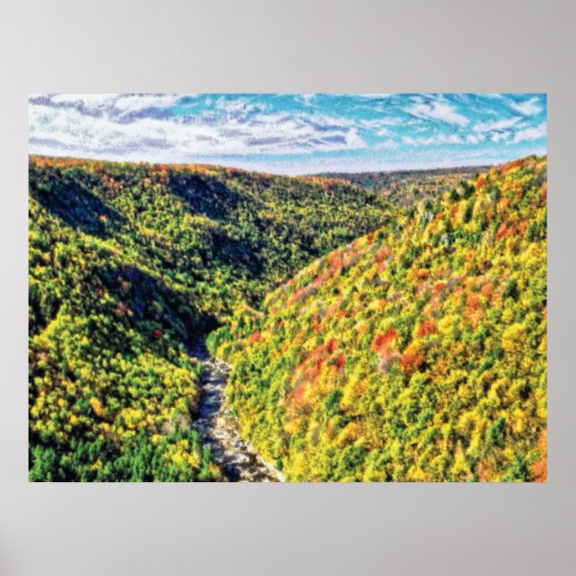 Depth 70 Bristle oil cmyk Poster (Front)