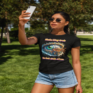 Depths of Deception A Crabs Lair Within an Eye T-Shirt