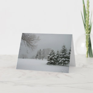 "Depths of Winter" Christmas Card