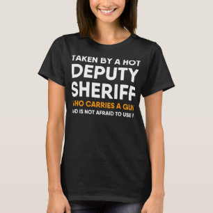 Deputy Sheriff Girlfriend Boyfriend Wife Husband F T-Shirt