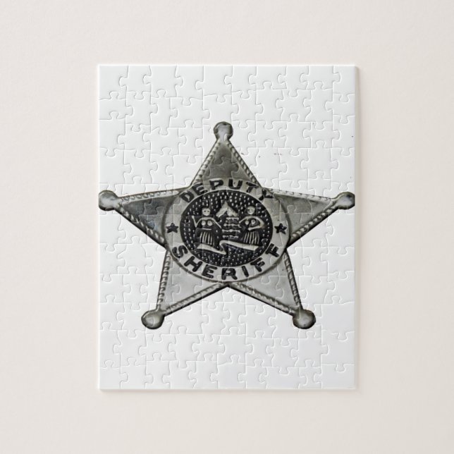 Deputy Sheriff Jigsaw Puzzle (Vertical)