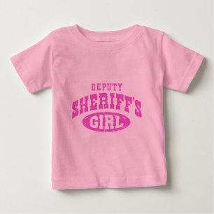 Deputy Sheriff's Girl Baby T-Shirt