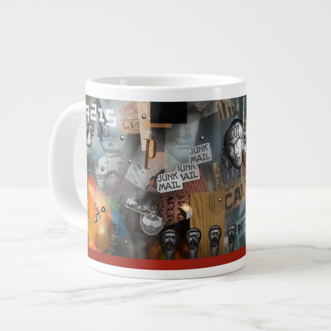der BATALLA cuppa Nº5 Large Coffee Mug (Front Left)