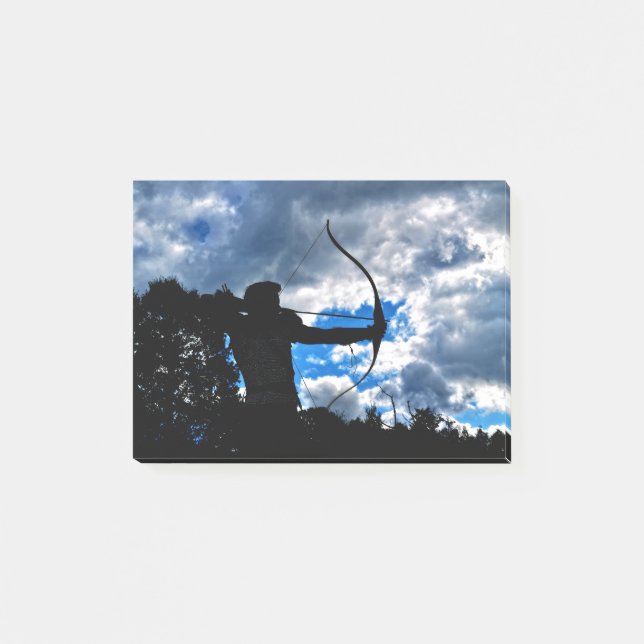 Der Bogenschütze Post-it Notes (Front)