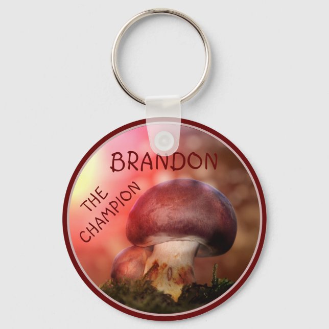Der  Campion mit dem Champignon Key Ring (Front)