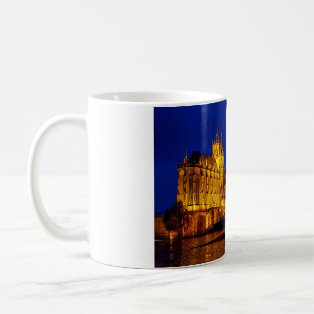 Der Erfurter Dom in Thüringen Kaffeetasse Coffee Mug (Left)