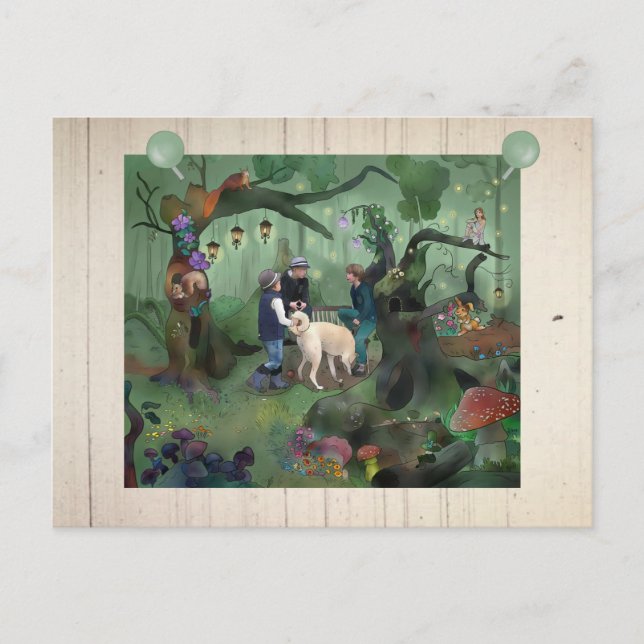 Der geheime Ort Postcard (Front)