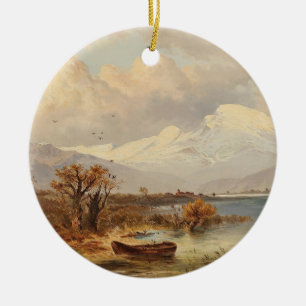 Der Haider See – Emil Barbarini Ceramic Ornament