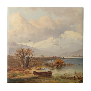 Der Haider See – Emil Barbarini Ceramic Tile