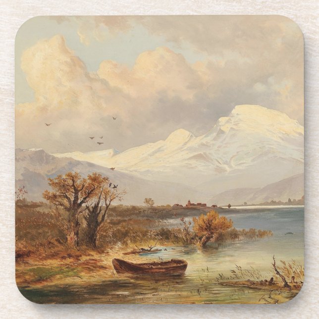 Der Haider See – Emil Barbarini Coaster (Front)