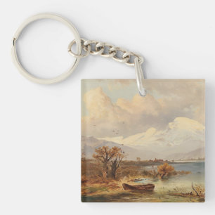 Der Haider See – Emil Barbarini Key Ring