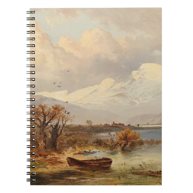 Der Haider See – Emil Barbarini Notebook (Front)