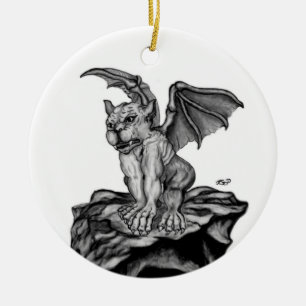 Der kleine Golem Gargoyle Ceramic Ornament