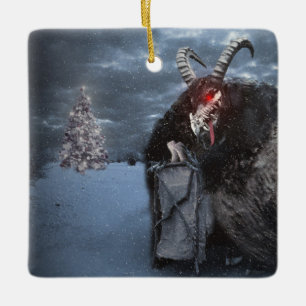 Der Krampus Ceramic Ornament