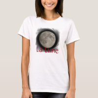 Der Mond, la luna, la lune, the moon T-Shirt